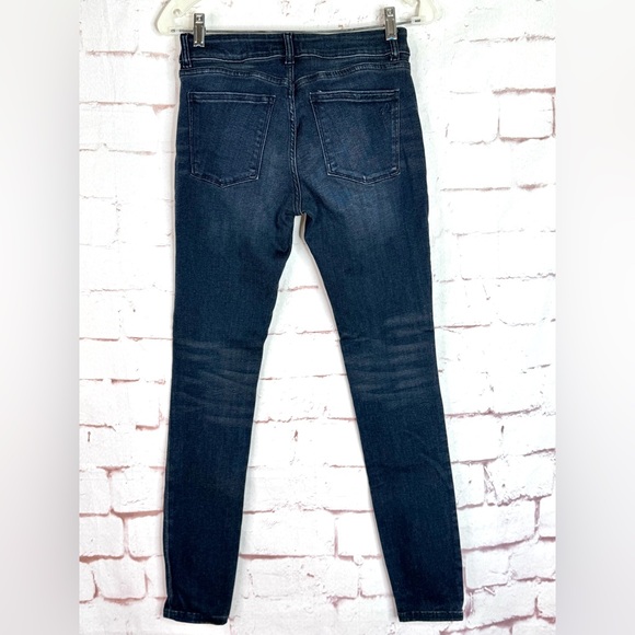 DL1961 Florence Sz 26 Mid Rise Instasculpt Skinny Dark Wash Blue Jeans 26” Waist - Picture 8 of 16
